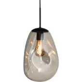 Masterlight Lampe suspendue Lava 1x verre doré Ø 22,5cm