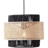 Brilliant Lampe suspendue en rotin Arles Ø 36 cm