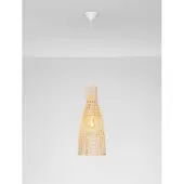 Lyora Suspension blanche Niro Ø 24cm