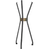 Highlight Lampe de table Forli noir 53cm