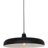 Steinhauer Lampe suspendue noire Krisip Ø 50 cm