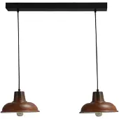 Masterlight Lampe de salle à manger Industria 2x26 Rural