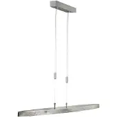 FISCHER&HONSEL GMBH Lampe à suspension en nickel Colmar avec LED