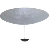 Masterlight Plafonnier Zyan noir avec argent Ø 90cm