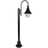 Franssen Lampe de jardin classique Calice Noir
