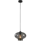 Artdelight Lampe suspendue Toronto verre de fumée