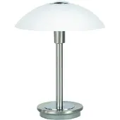 Highlight Lampe de table classique Touch nickel Ø 20cm