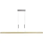 HerzBlut Lampe suspendue Leonora 160 cm - chêne nature