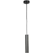 Masterlight Lampe suspendue Run avec cylindre noir