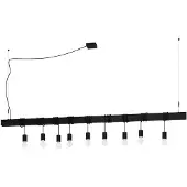 Stars of Light Lampe suspendue noire Townshend-B 9 lumières