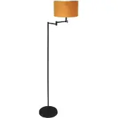 Steinhauer Lampadaire Bella Noir avec capuche doré