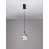 Nova Luce Suspension Kedros blanc