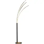 FISCHER&HONSEL GMBH Lampe à arc design Ellmau noir