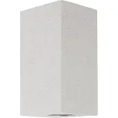 Nova Luce Spot carré Fuento blanc 18cm