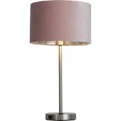 Searchlight Jolie lampe de table Finn or avec du rose