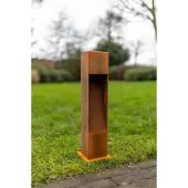 LightLux Éclairage de chemin Gis 50cm Corten