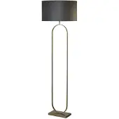 Searchlight Lampadaire Modish bronze avec teinte gris foncé