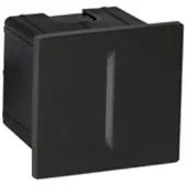 Nova Luce Lumière encastrée Aizen carré anthracite