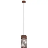Nova Luce Suspension Motley Brun rouille