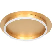 Steinhauer Plafonnier LED moderne Ringlux or - Ø 32cm