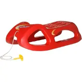 Rolly Toys SnowCruiser luge creuse soufflée rouge , dimensions : 94x44x27 cm ; 20 012 2