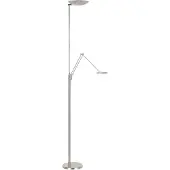 Highlight Lampe de lecture classique Geneva nickel Ø 23cm