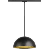 SLV Suspension pour rail Forchini M 40 noir 1 phase Ø 40cm