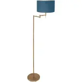 Mexlite Lampadaire - bronze - Bella - métal textile - Ø 45cm - E27 - 3873BR -
