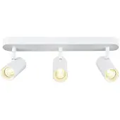 SLV Spot monté en surface Noblo blanc 3 lumières réglables
