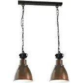 Masterlight Lampe de salle à manger Industria 2x27 Rural