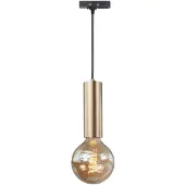 Highlight Pendule monophasé Perugia or mat - E27