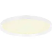 Steinhauer Plafonnier élégant Flady blanc Ø 40cm