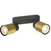 SLV Spot double Puri 2.0 Tube noir-or