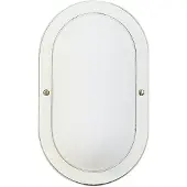 Albert Lampe de porche Ovalla blanc