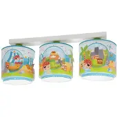 DALBER Plafonnier chambre d'enfant Pirate Island
