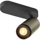 SLV Spot monté en surface Grip! L bronze avec anneau noir