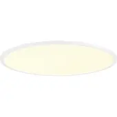 SLV Plafonnier Panel Ø 60cm blanc - 3000K/4000K