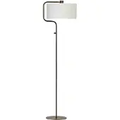 Eth Lampe de pied Jacqueline 1x E27 - brun anodique