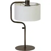 Eth Lampe de table Jacqueline 1x E27 - brun anodique