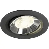 SLV Spot encastré Numinos Move L noir/chrome 4000K - 20 deg