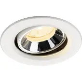 SLV Spot encastré Numinos Move XS blanc/chrome 3000K - 20 deg