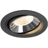 SLV Spot encastré Numinos Move XL noir/chrome 2700K - 40 deg