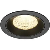SLV Spot encastré Numinos L noir 3000K - 55 deg