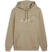 Puma Sweat à capuche Ess+ Camo Beige XS Homme Beige XS