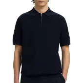 Selected Cran Short Sleeve Polo Bleu M Homme