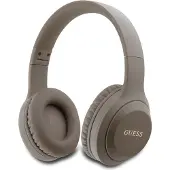 GUESS Classic Logo Wireless Headphones Marron