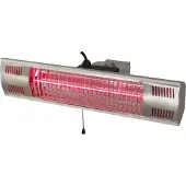 Sonnenstrahl Infrarot Heizstrahler Emetteur à ondes courtes Infra basic, Radiateur infrarouge, Argent