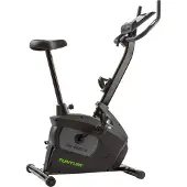 Tunturi Star Fit B100 Hometrainer - Vélo de fitness pour la maison avec ergomètre - 16 niveaux de résistance - 15 programmes d'entraînement - Capteurs de fréquence cardiaque - Écran LCD