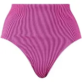 Puma Swim Ribbed High Waist Bikini Bottom Rose XL Femme