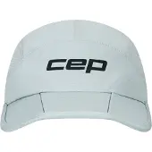 Cep Core Run Foldable Cap, casquette de course, gris